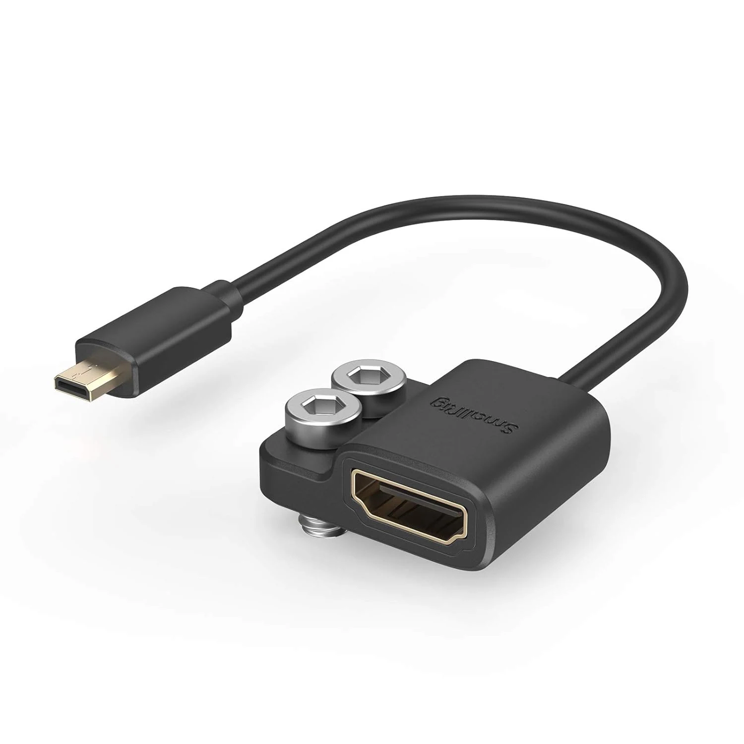 SMALLRIG Ultra Slim 4K Adapter Cable (D to A), Micro-Sized Ports Male to Full-Sized Ports Female