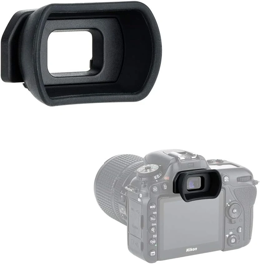 Kiwifotos Long Soft Viewfinder Eyecup Eyepiece for Nikon D750 D780
