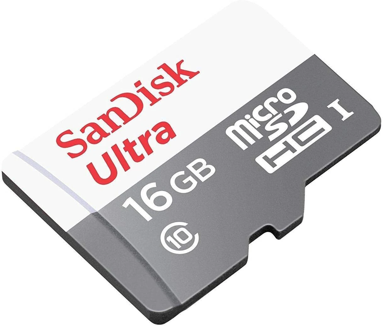 SanDisk Ultra SDSQUNS-016G-GN3MN 16GB 80MB/s UHS-I Class 10 microSDHC Card