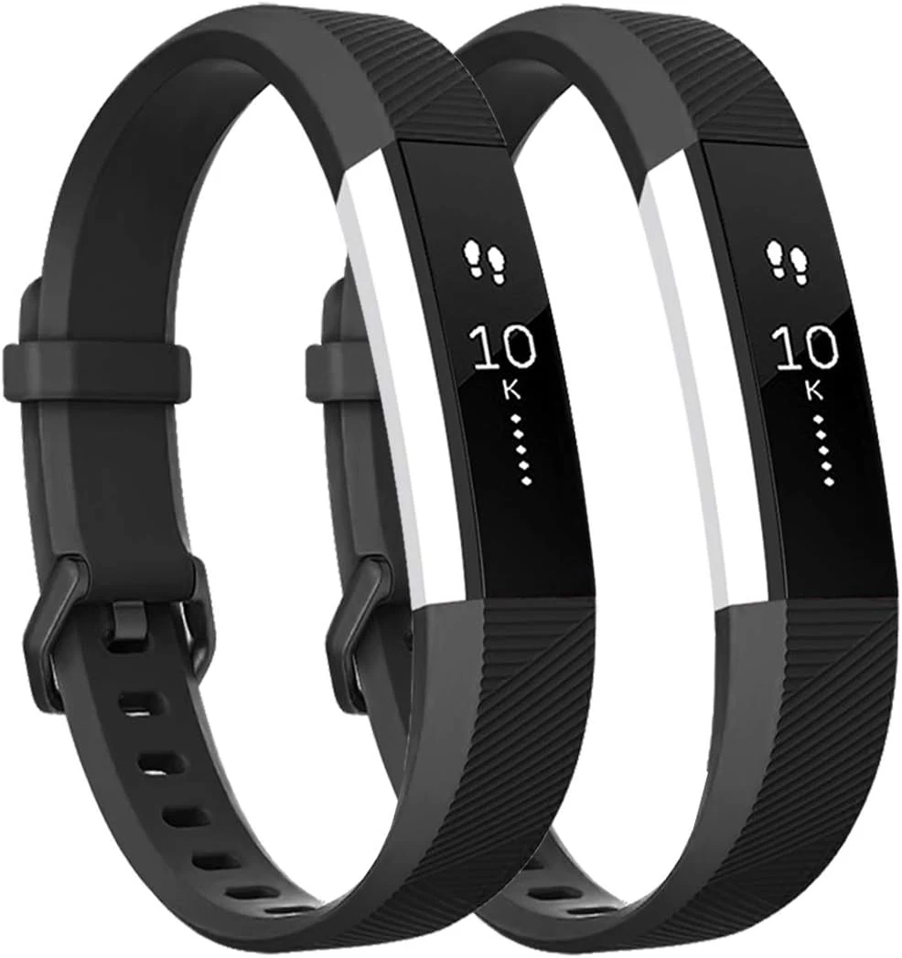 Tobfit Pack 2 Sport Bands Compatible with Fitbit Alta Bands/Alta HR/Ace