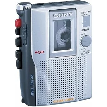 TCM-150 Standard Cassette Recorder with Clear Voice Sound System