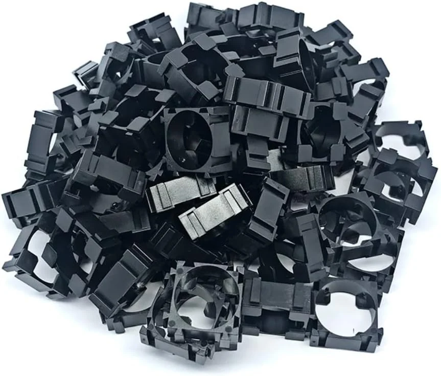 100 Pcs 18650 Lithium Battery Cell Holder, Battery Storage Box