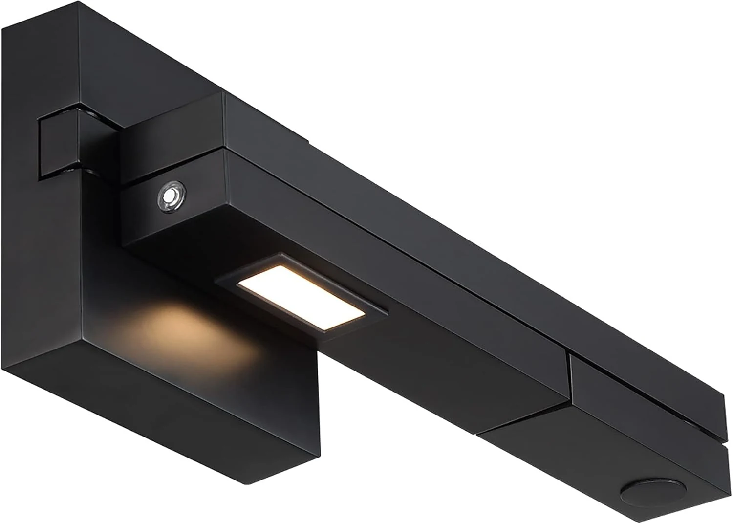 WAC Lighting dweLED, Flip LED Right Swing Arm 3000K in Black