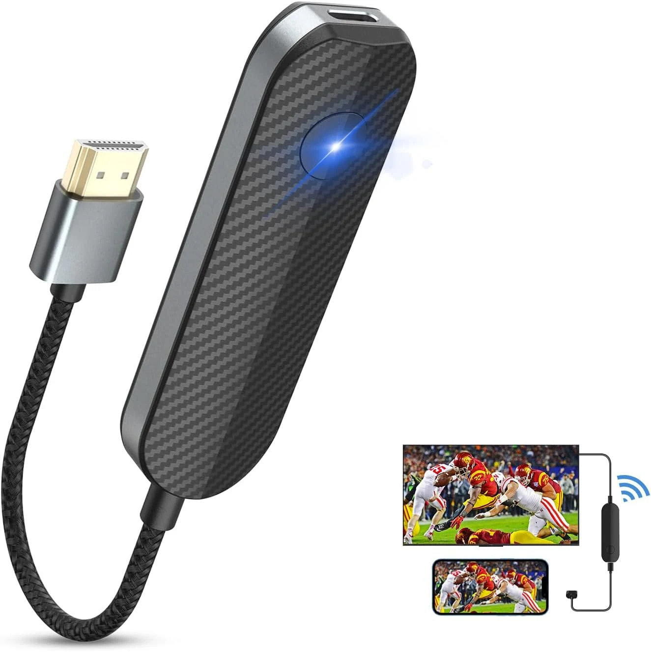 4K 1080P Wireless HDMI Display Adapter (JUCONU)