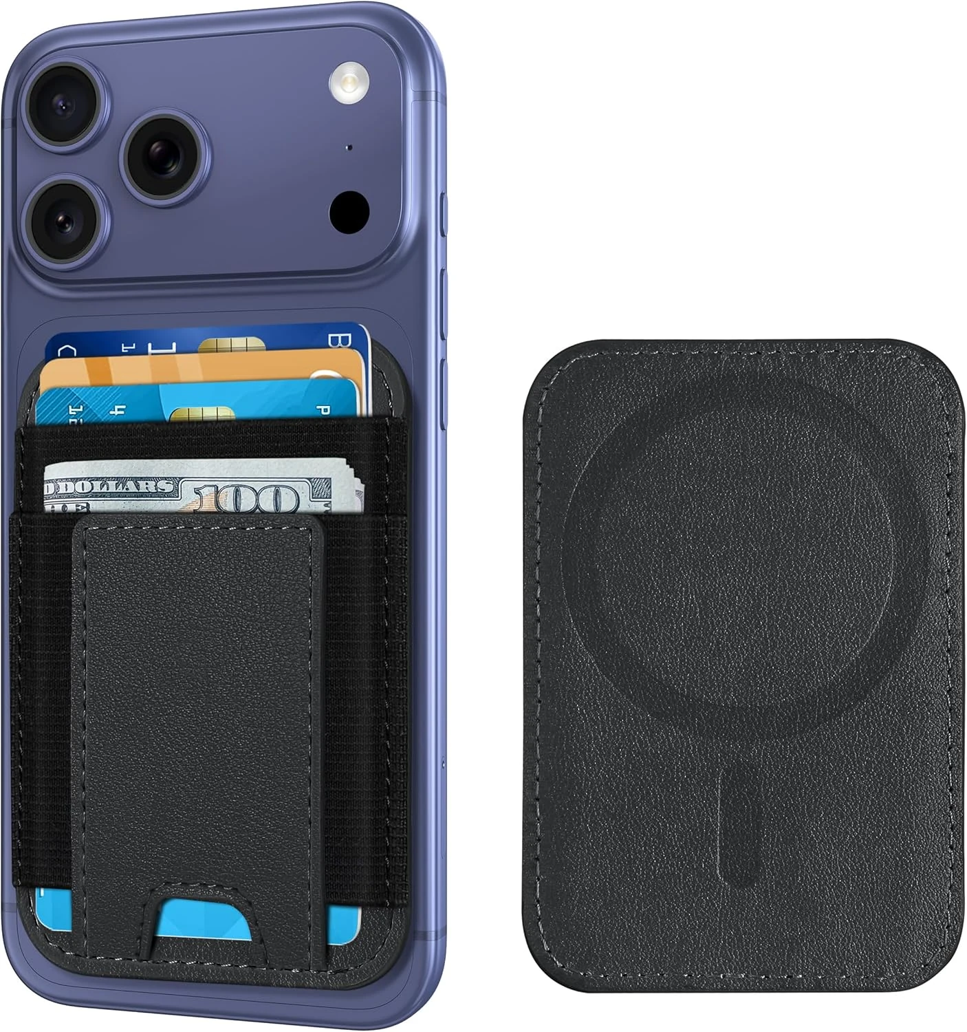 ExtreLife for Magsafe Wallet, 7 Cards Holder, Stronger Magnetic Wallet for iPhone 17/16/15/14/13/12 Series
