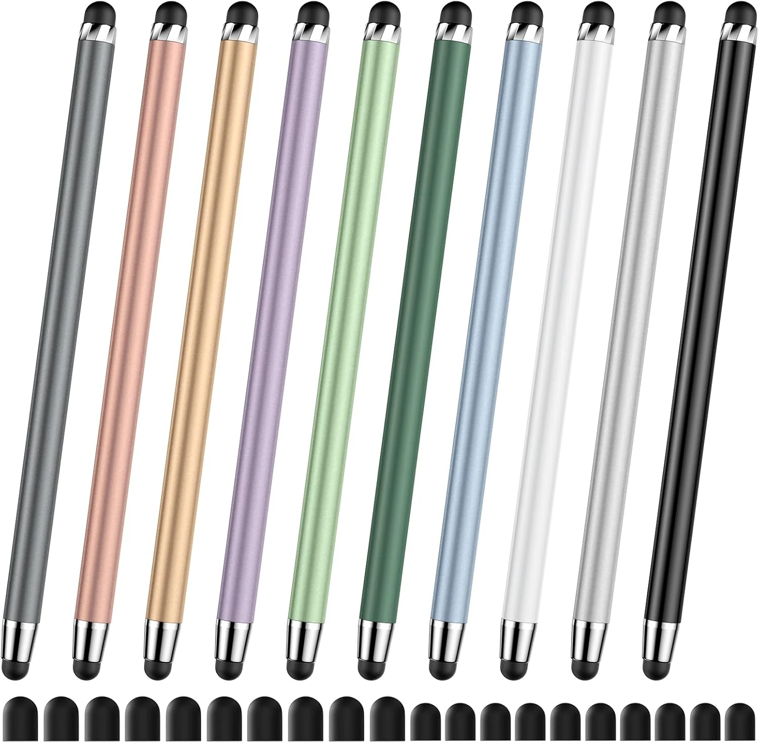 DAXINGXING Stylus Pen for Touchscreen ipad.High Precision,10 pcs,20 Tips