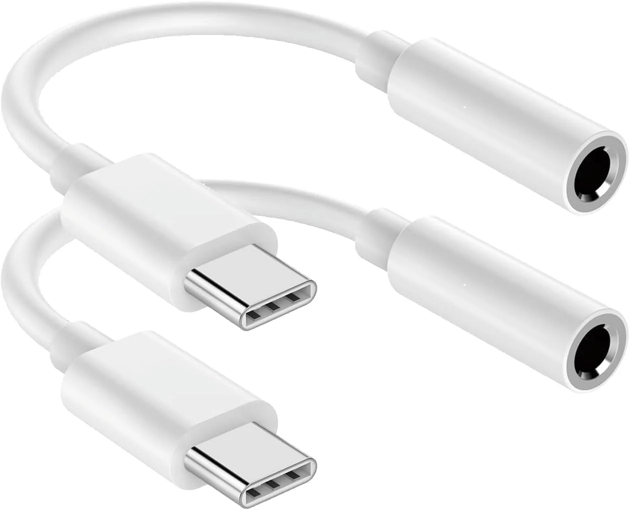 USB C to 3.5mm Audio Headphone Jack Adapter (2Pack), Aux review