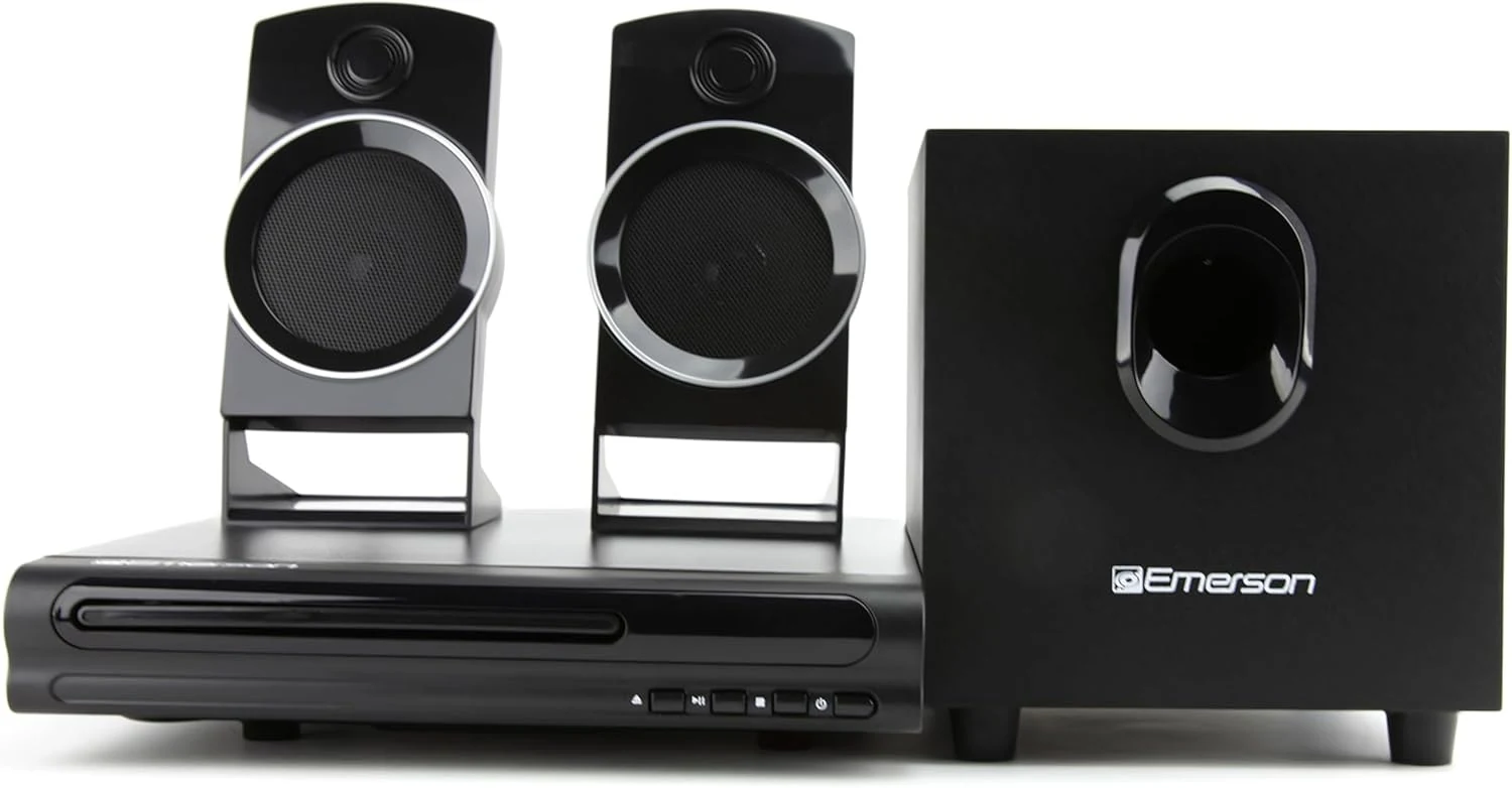 Emerson ED-8050 2.1 Channel Home Theater DVD Player and Surround Sound System