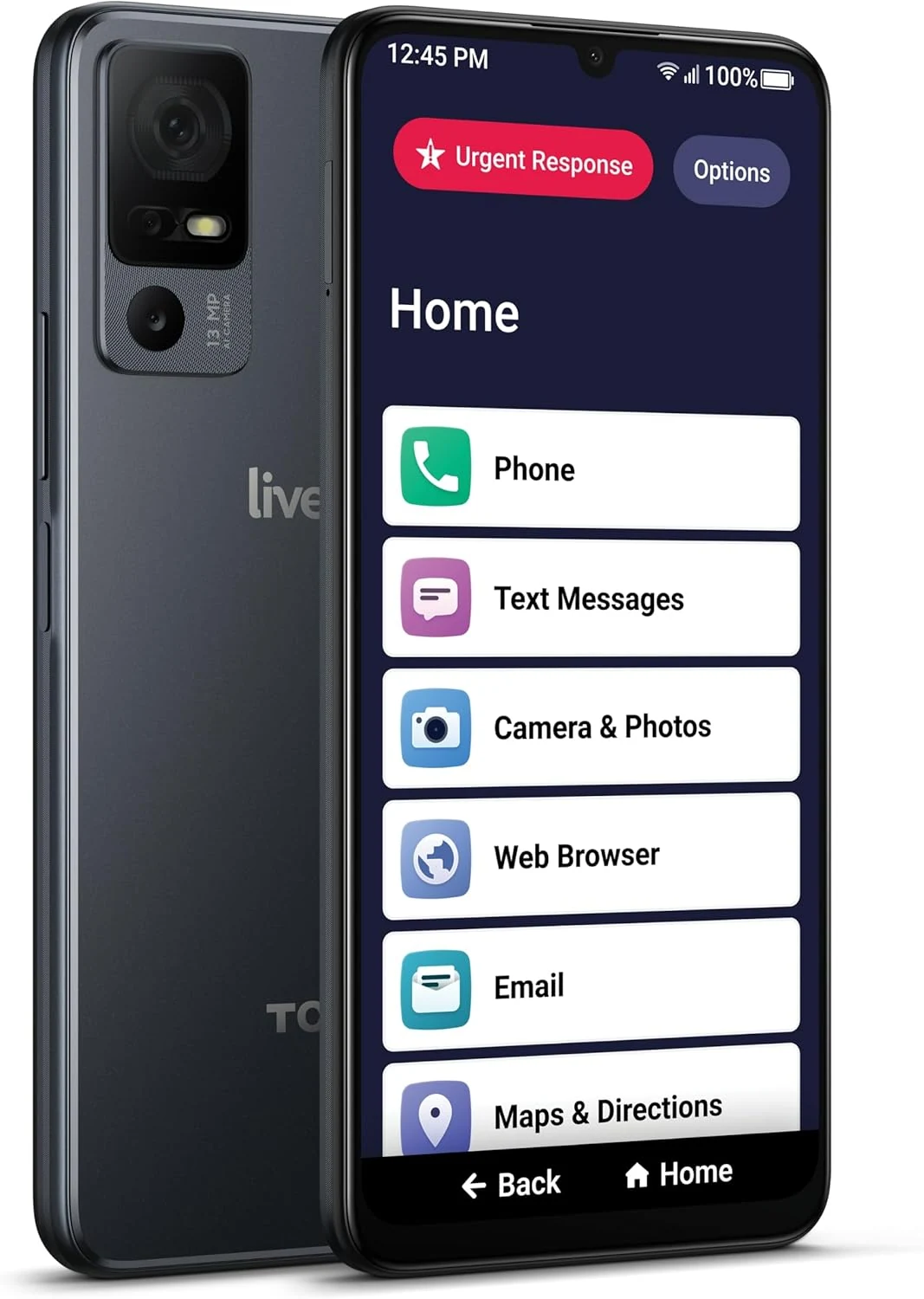 LIVELY Jitterbug Smartphone for Seniors (Jitterbug Smart4)