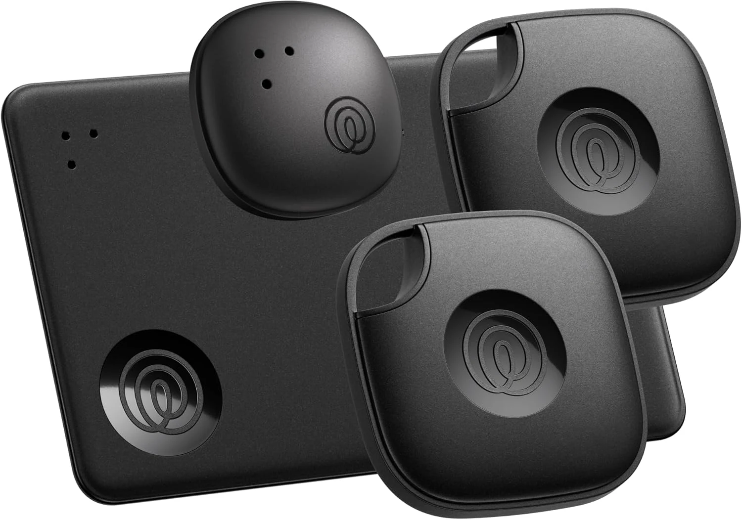 Life360 Tile Essentials (4-Pack) Bluetooth Trackers, Mates + Slim + Sticker