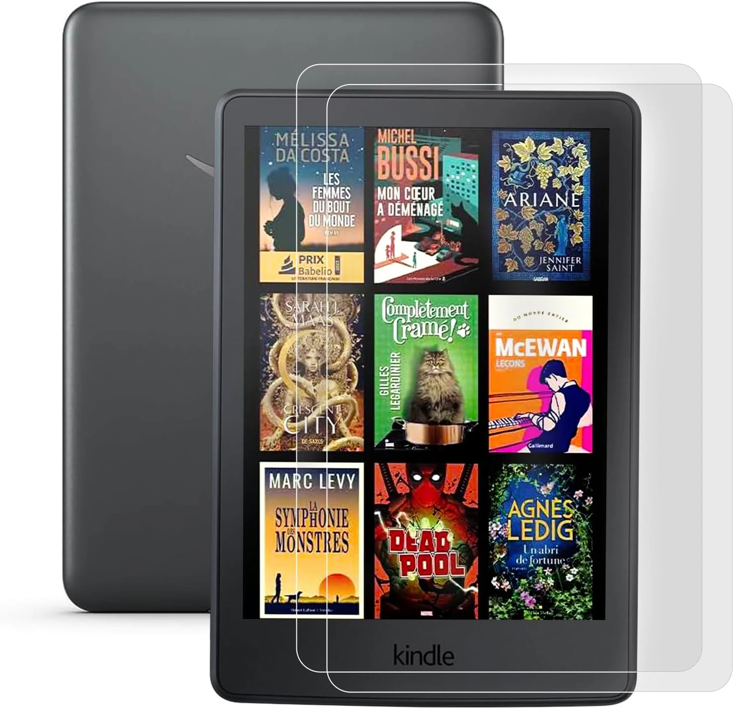 IPROKKO 2 Pack Anti Blue Light Screen Protector for 7-inch Kindle Paperwhite 12th Gen 2024 & Colorsoft 1st Generation