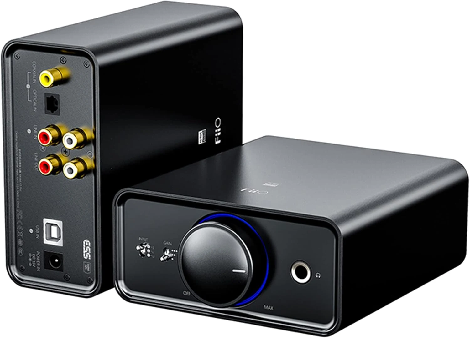 FiiO K5Pro ESS Amplifier Headphone Amps Stereo High Resolution Portable Desktop DAC 768K/32Bit and Native DSD512 for Home Audio/PC