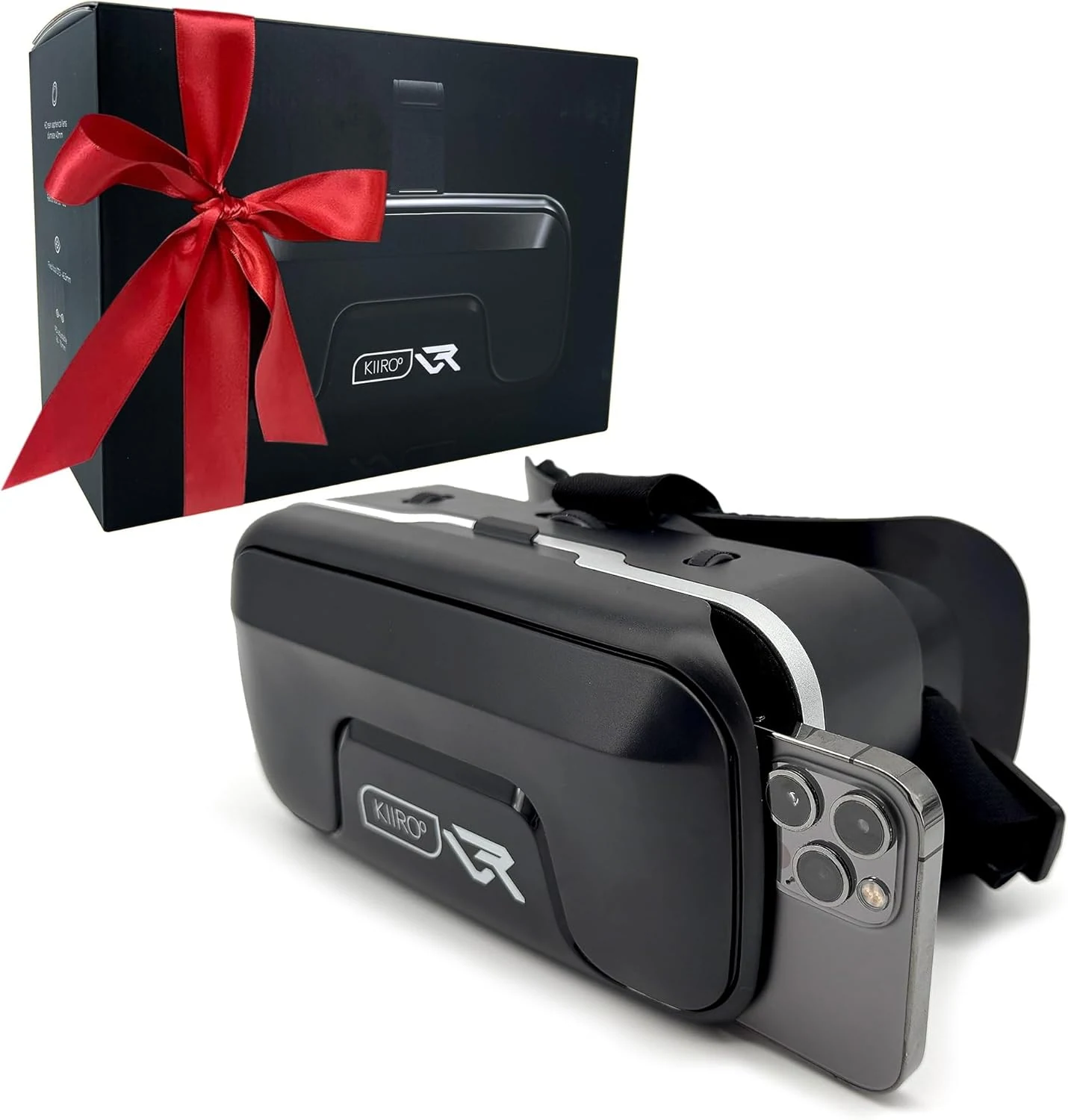 Kiiroo VR Phone Holder – Mobile VR Glasses for iPhone, Android & Windows