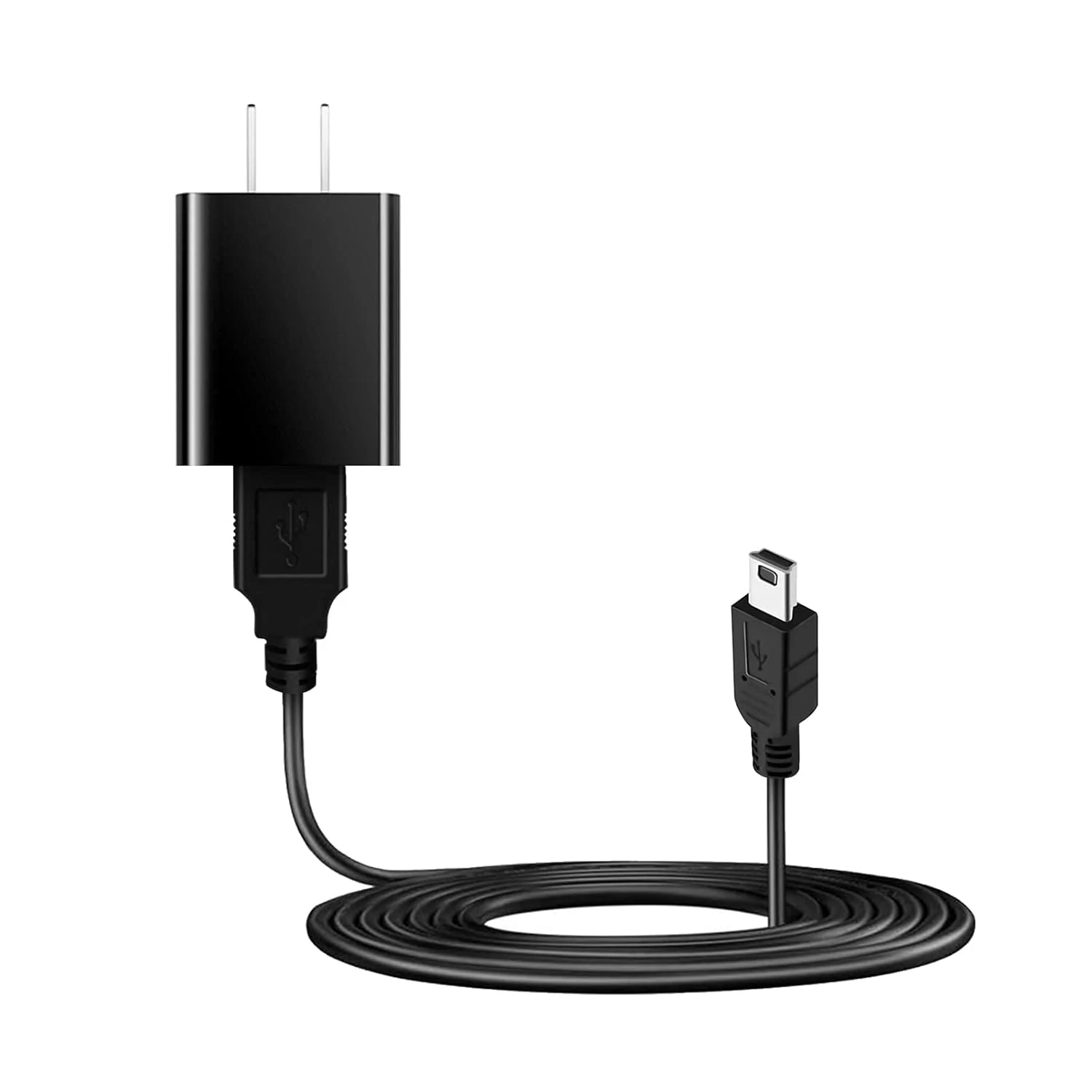 5V Wall Fast Charger & 5FT mini-USB Charging Cable Power Cord for Garmin