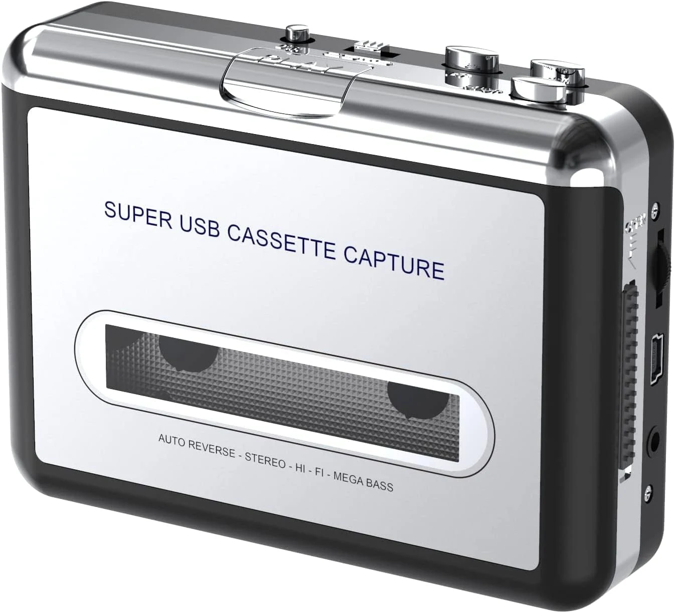 DigitNowCassette Tape To MP3 CD Converter Via USB,Portable USB Cassette