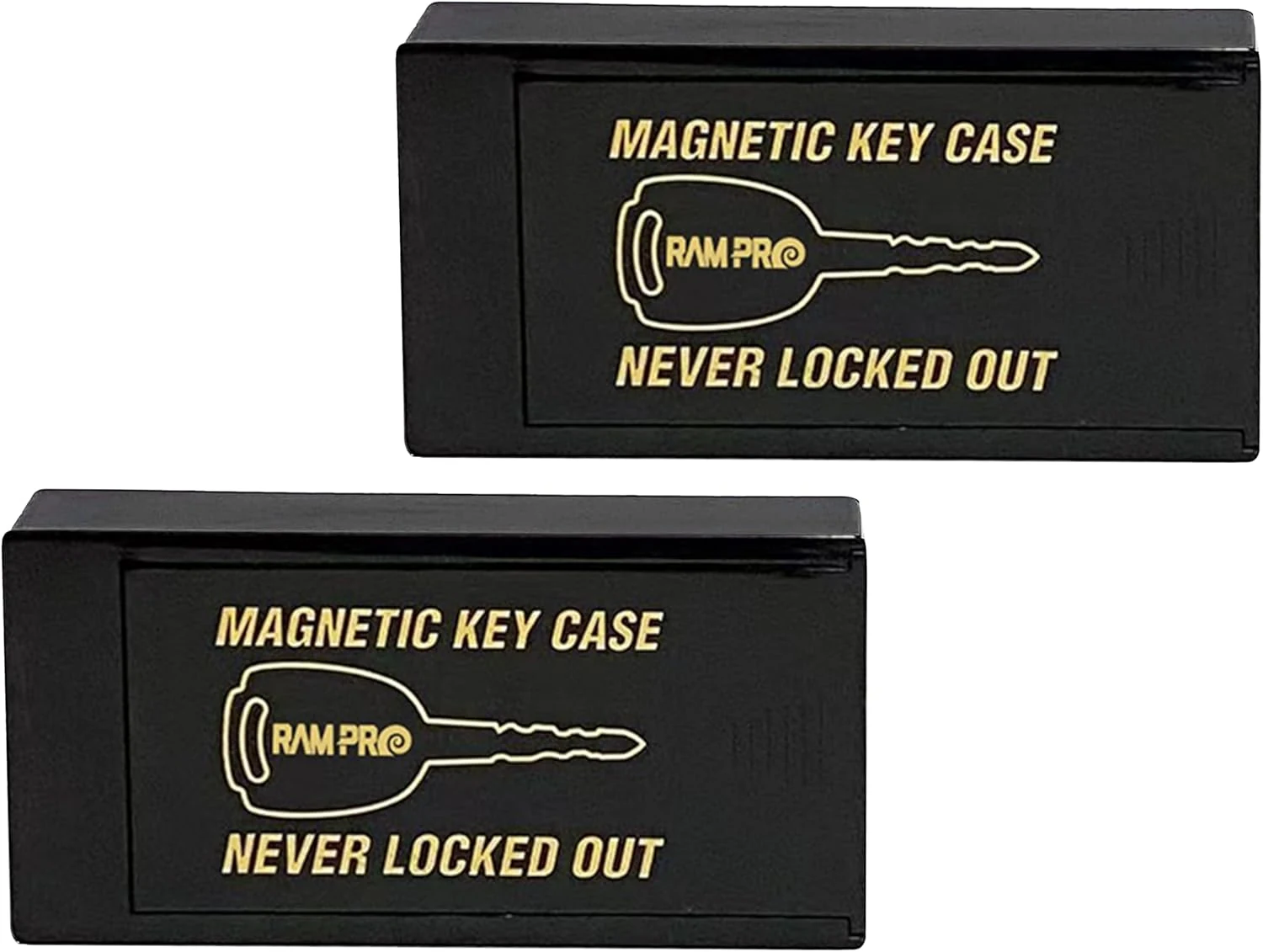 RamPro Hide A Key Magnetic Key Holder Under Car (2 Pack)