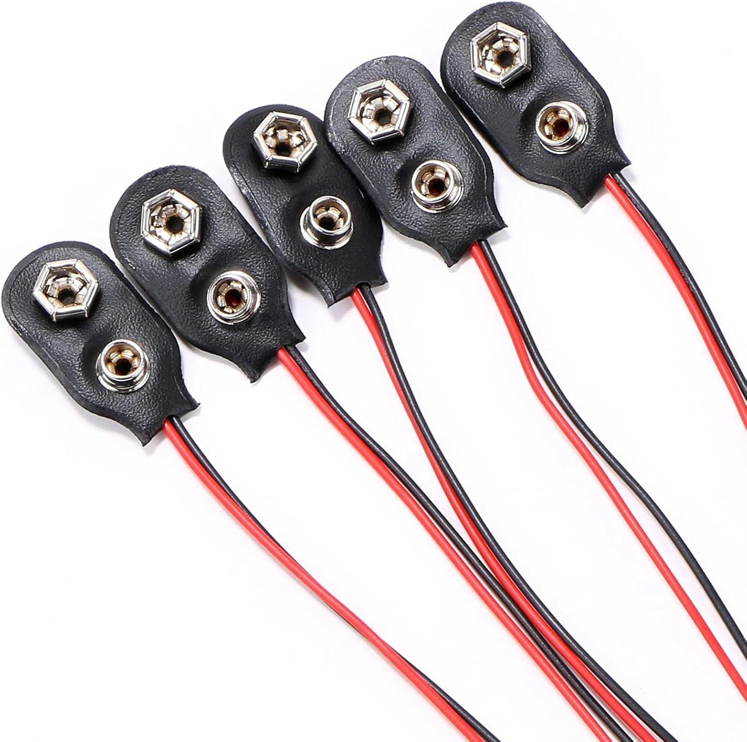 9V Battery Clip Connector, 9 Volt Long Cable Connection Soft review