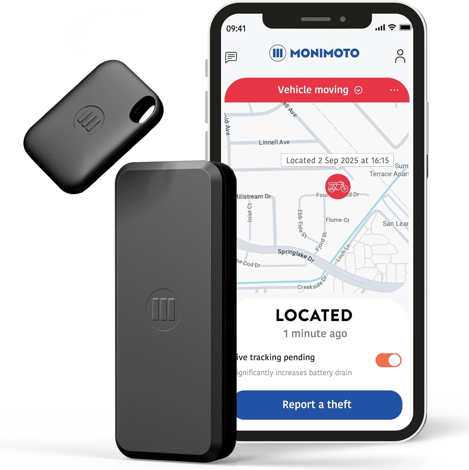 Monimoto 9 US Version Anti-Theft GPS Tracker for Vehicles