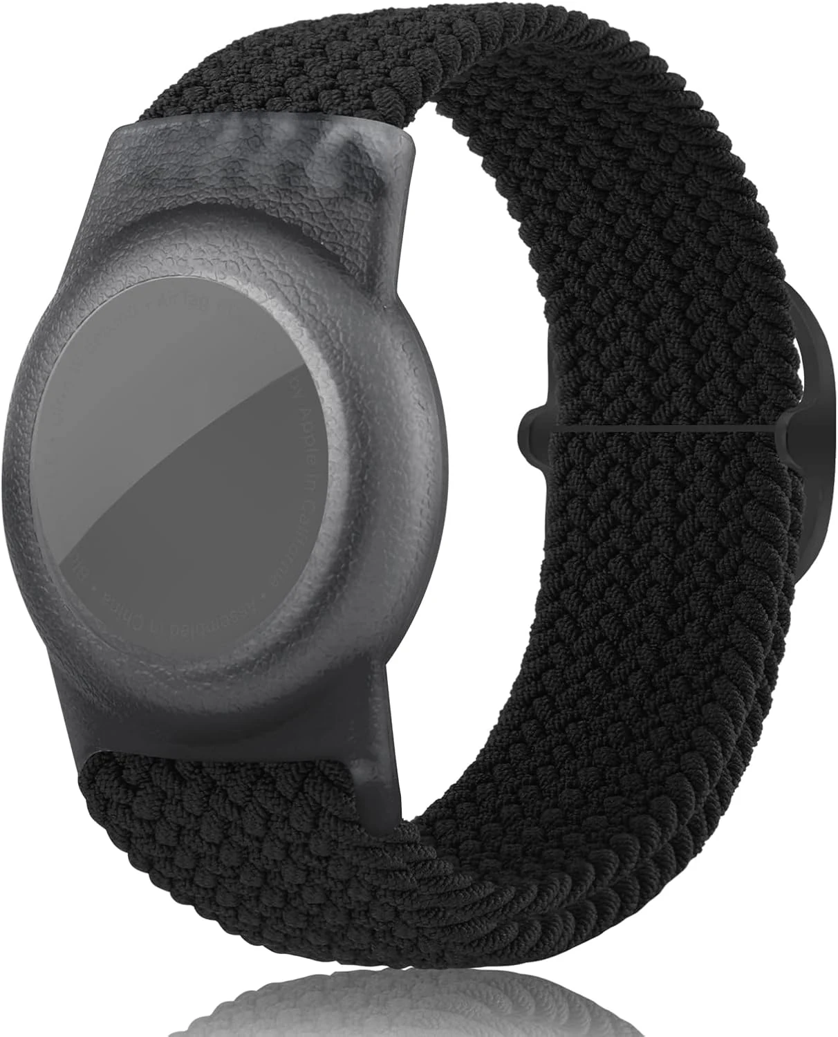 Yizhet Wristband Compatible with Airtag, Adjustable Airtag Bracelet, Soft Airtag