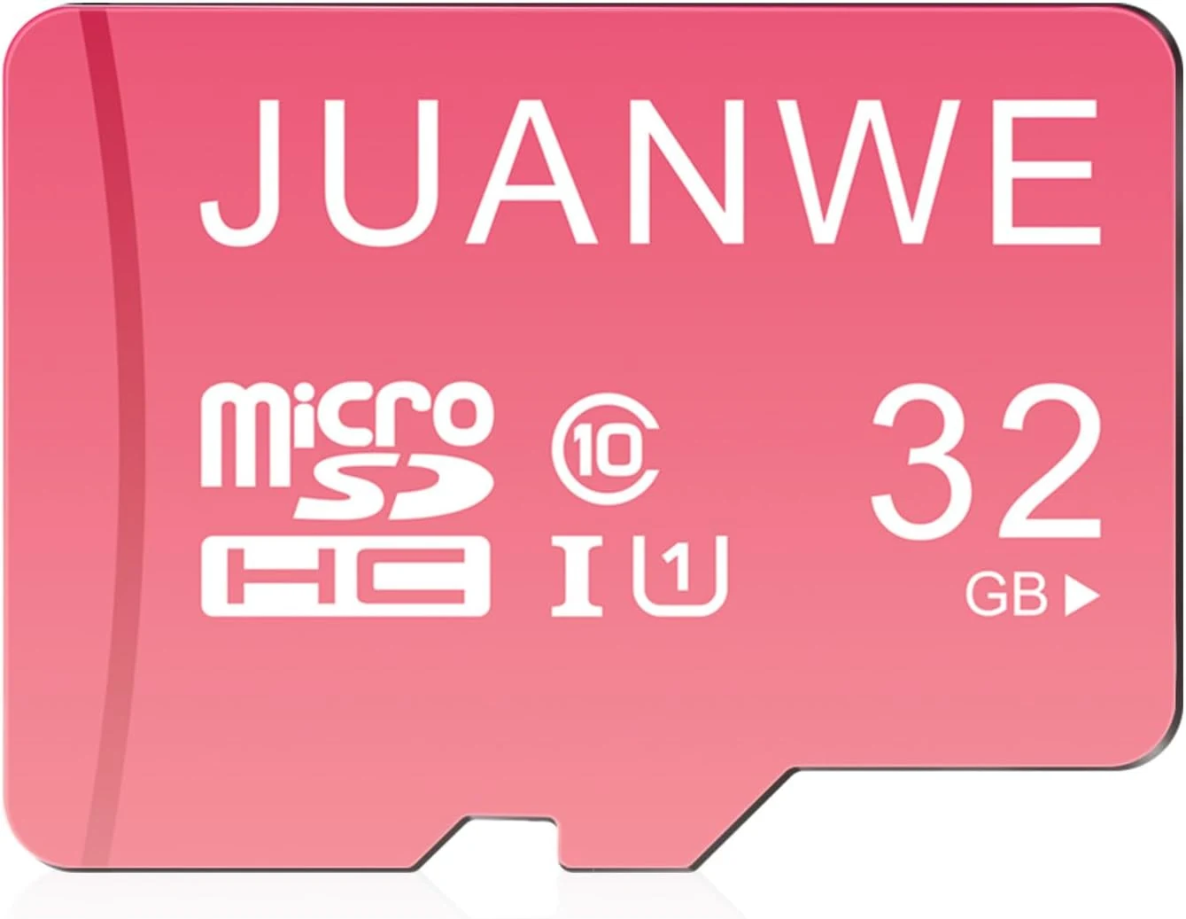 JUANWE 32GB Micro SD Card microSDXC Memory Card, Memory Card, SDHC High-Speed U1 SD Card, 32GB TF Cards for Phone, Dash Cam, Security Camera (Pink)