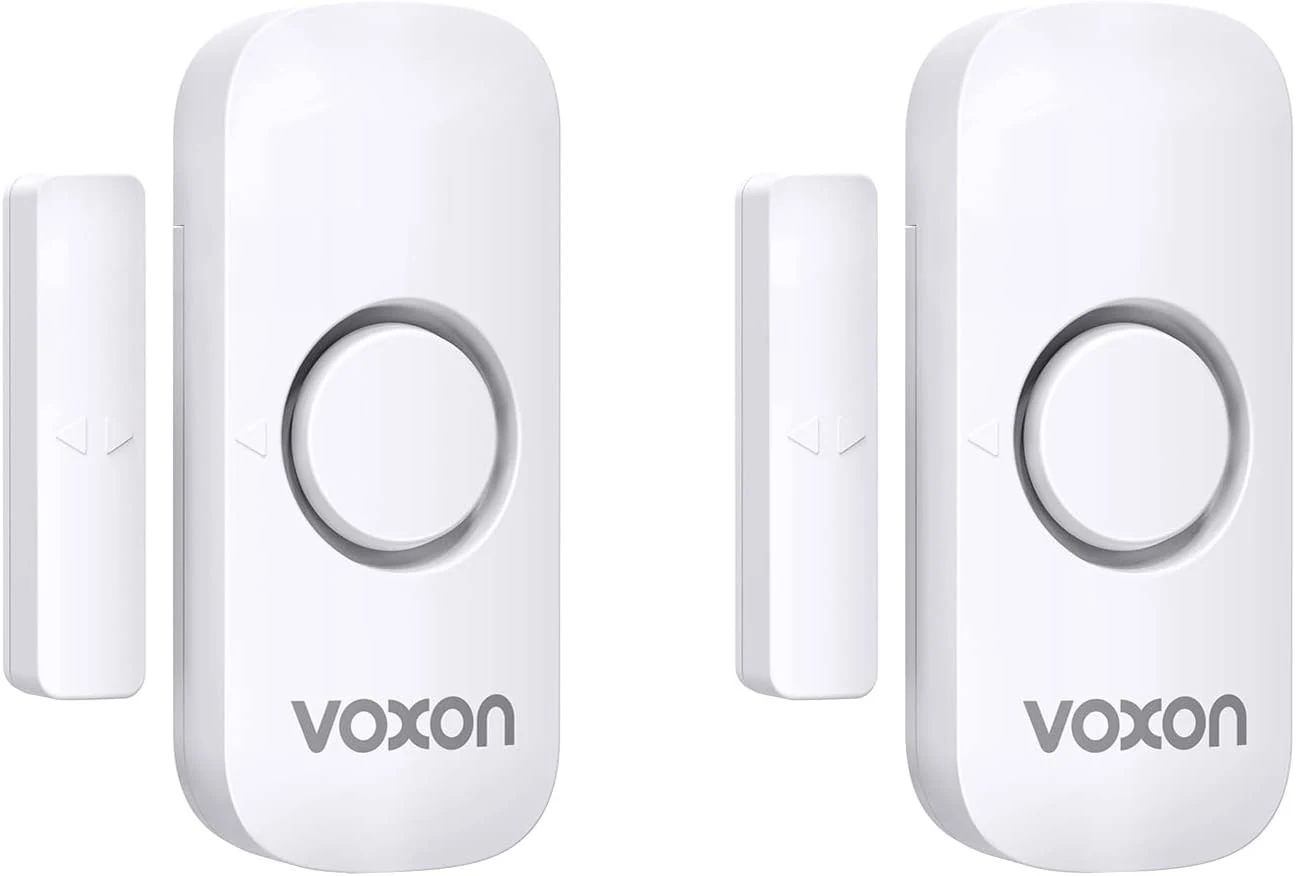 Door Alarms for Kids Safety, VOXON Window Alarm Door Alarm (Pack of 2)