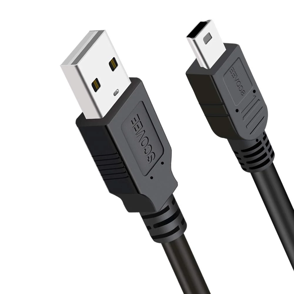 USB Charger Cord for TI-84 Plus CE Graphing Calculator, TI 89, TI-Nspire CX/CAS (3ft)