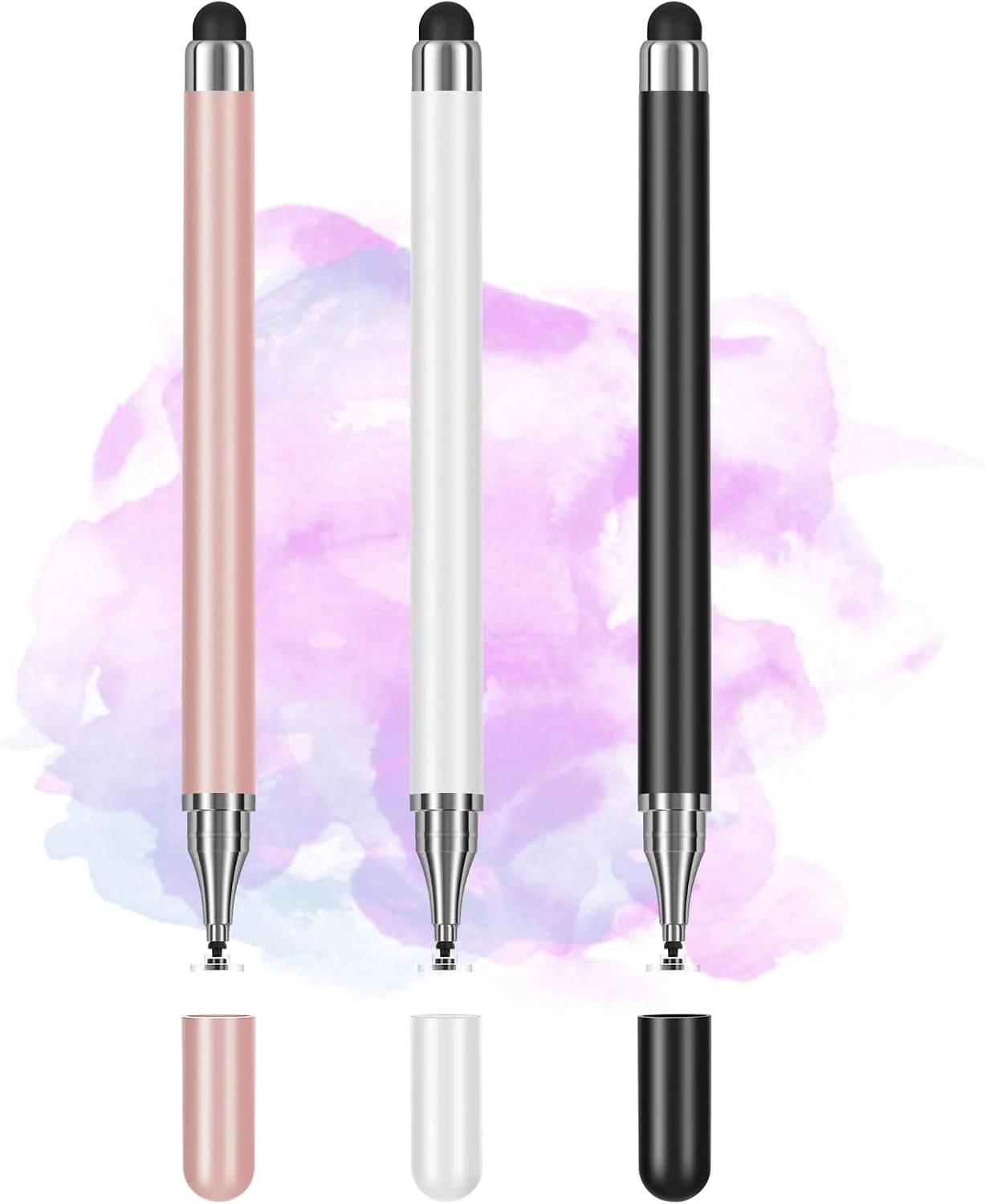 Isvo 3-Pack Tablets Stylus Pen for All Touchscreen with Precision Disc
