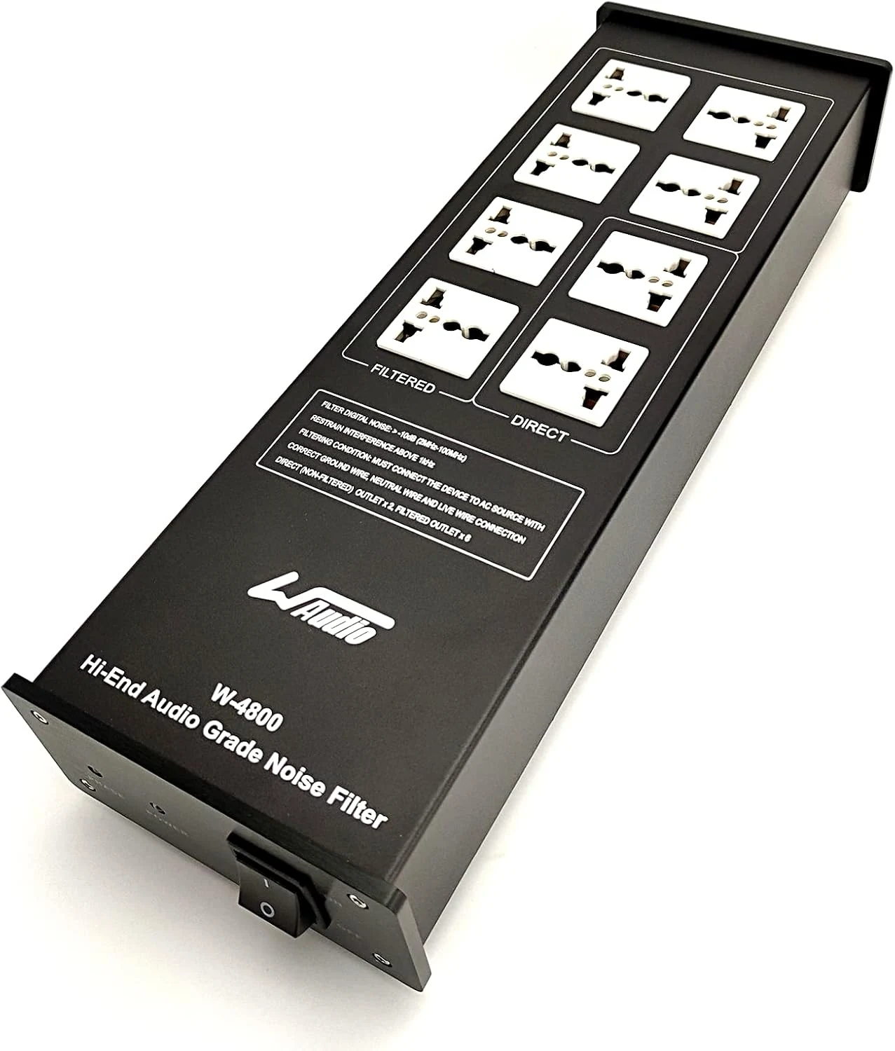 WAudio AC Noise Power Filter (W-4800) Line Conditioner, Surge Protector
