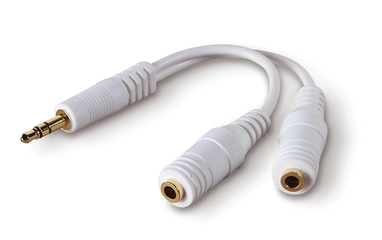 Belkin 3.5mm Audio Splitter – Dual Headphone and Speaker Jack Adapter