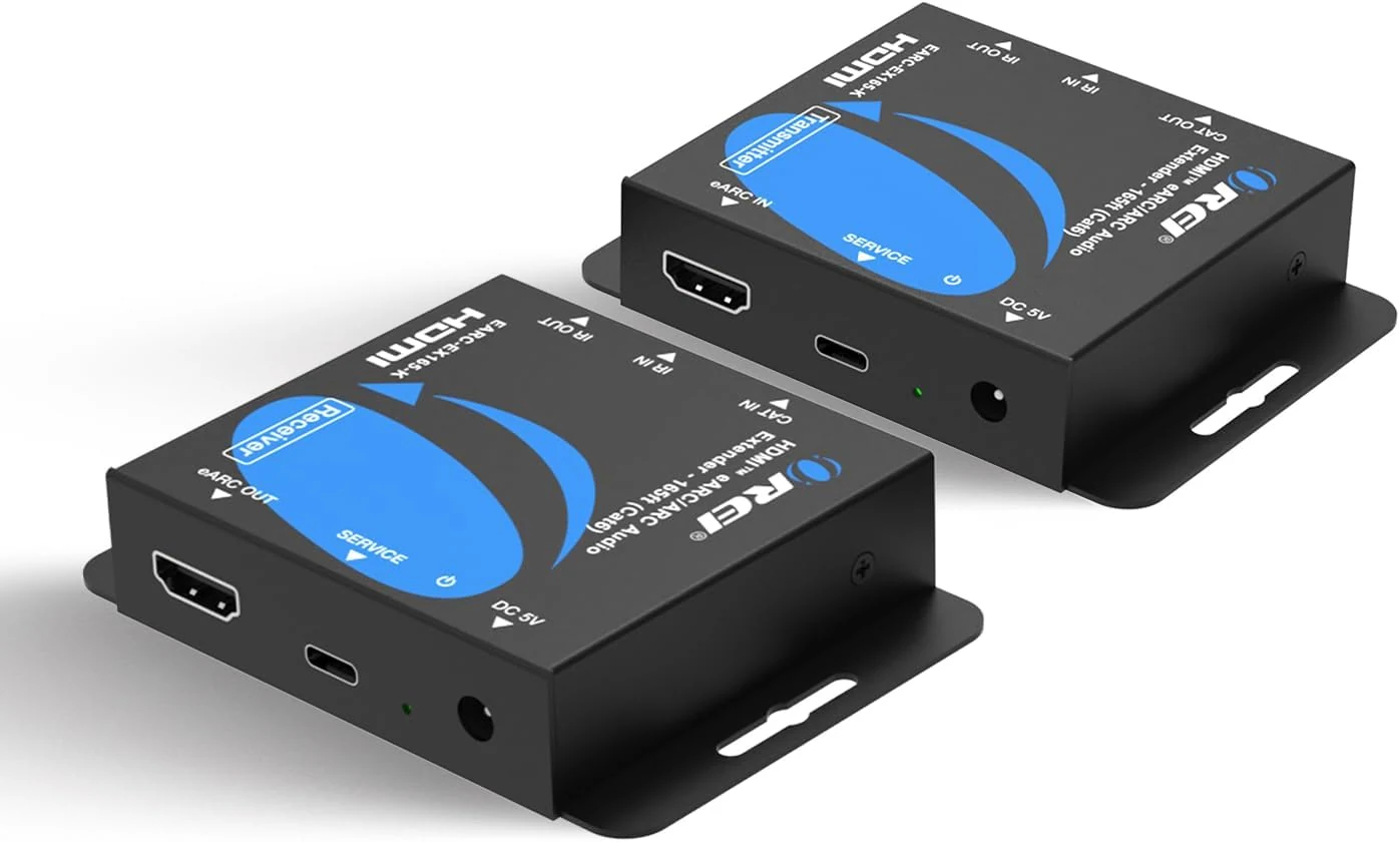 OREI eARC Audio Only HDMI Extender Balun Over Single CAT5e/6/7