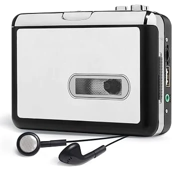 Portable Cassette to MP3 Converter - White