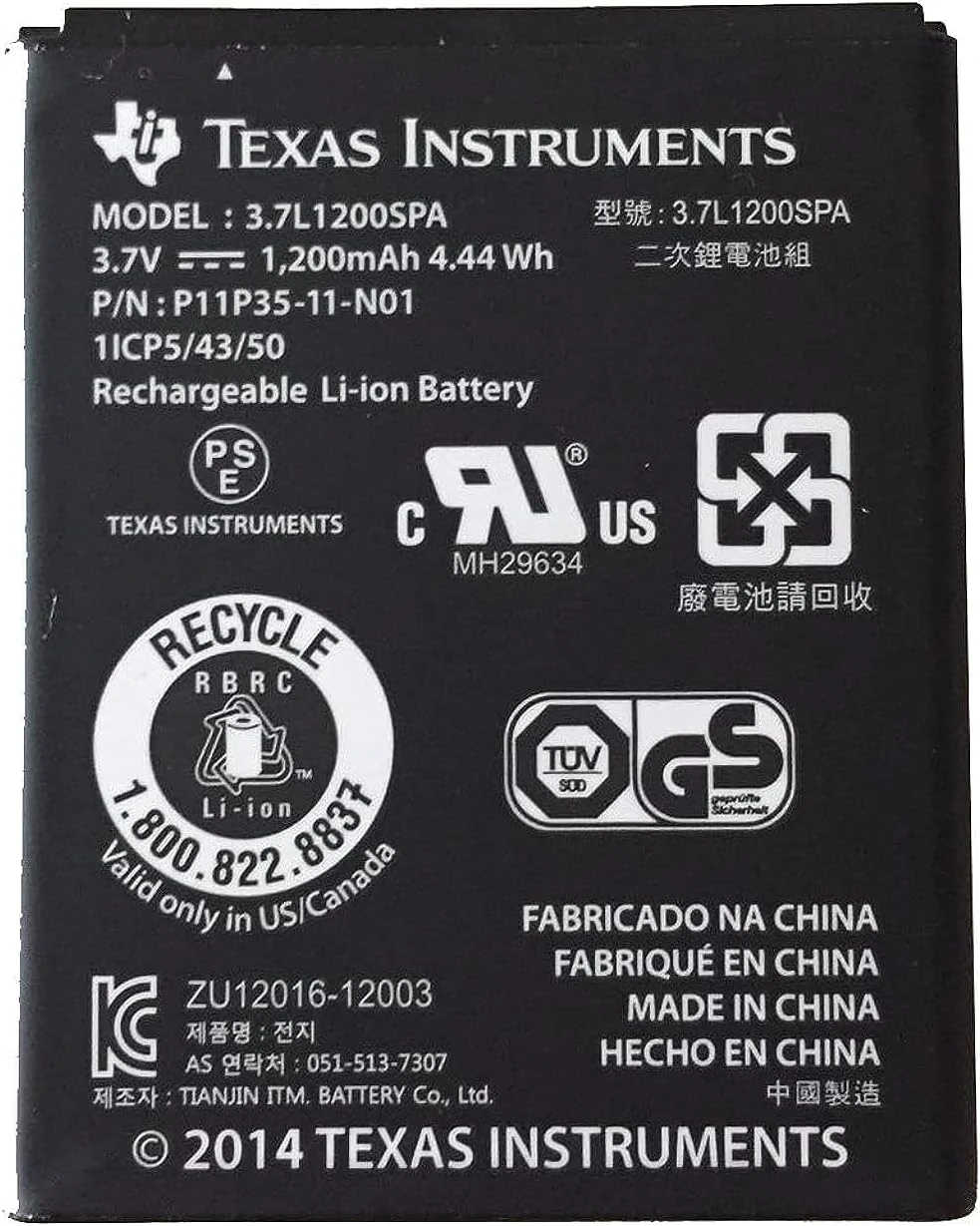 Rechargeable Battery for TI Nspire CX, TI Nspire CX CAS (NEW MODEL)