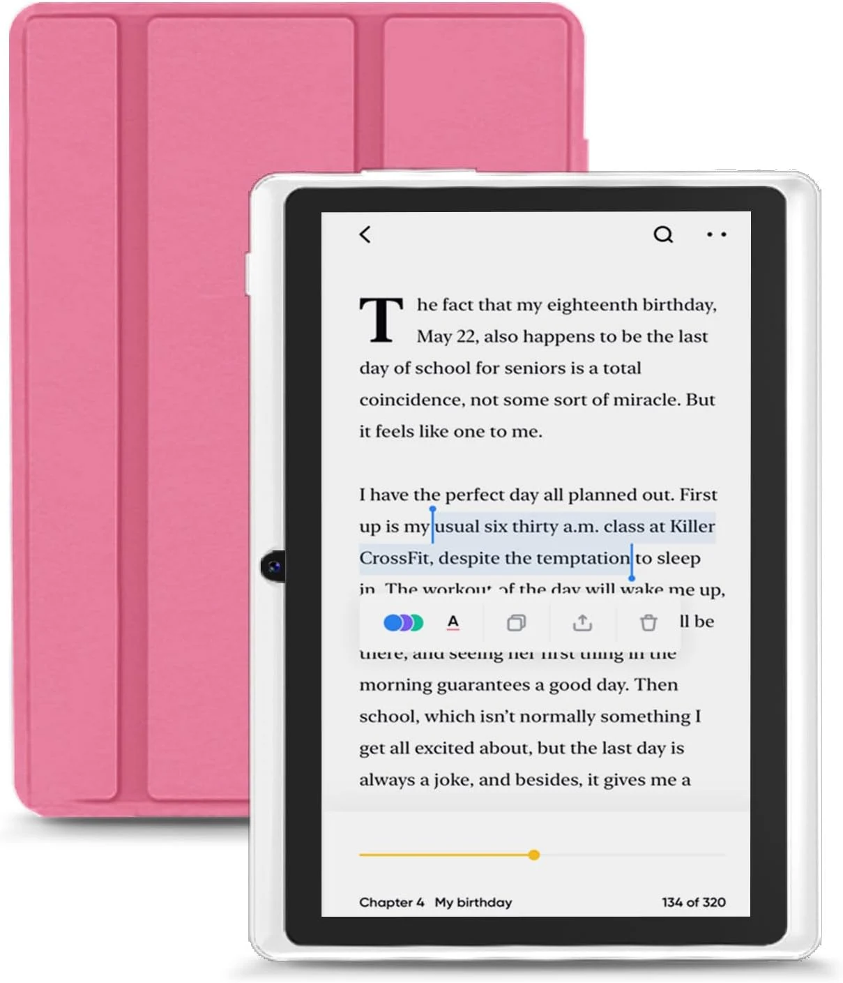 HNVHNV Android Tablet 7 Inch Tablet, E-Reader, 6GB RAM 32GB