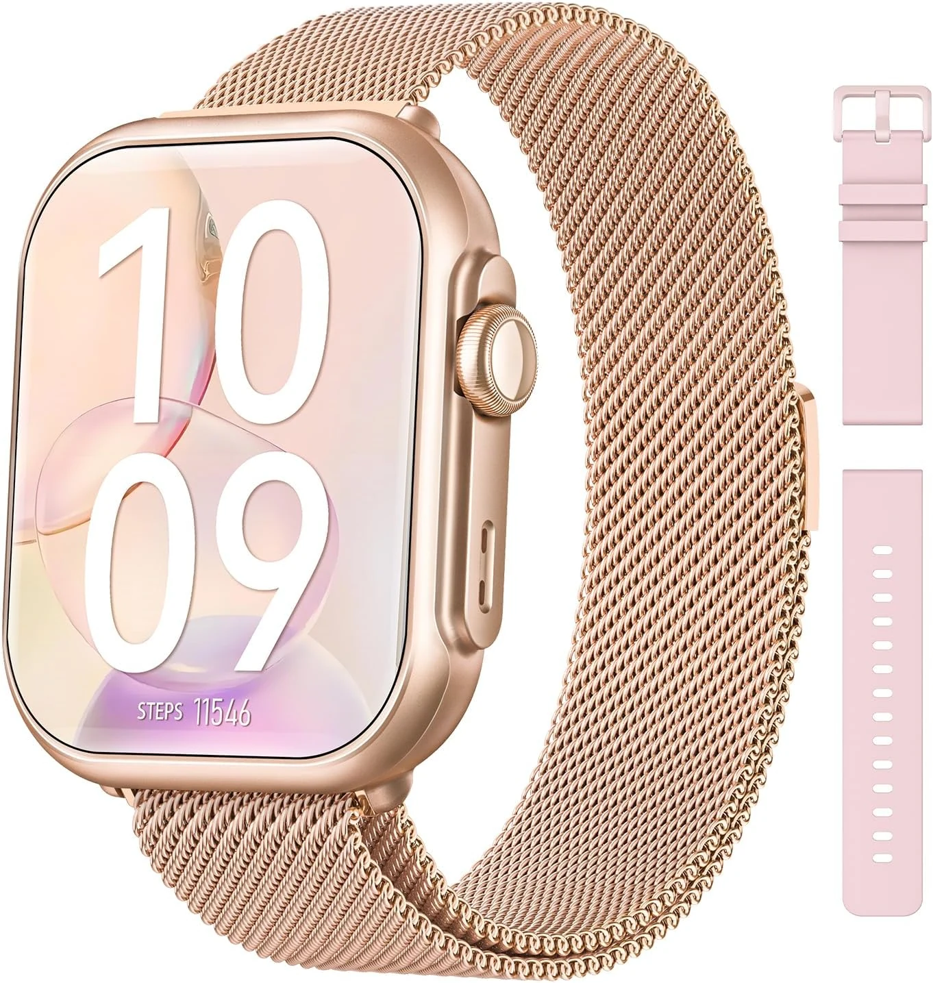 RUXINGX G62 smart watch for women and men fitness (Bluetooth calls, SpO2, sleep tracking, IP68)