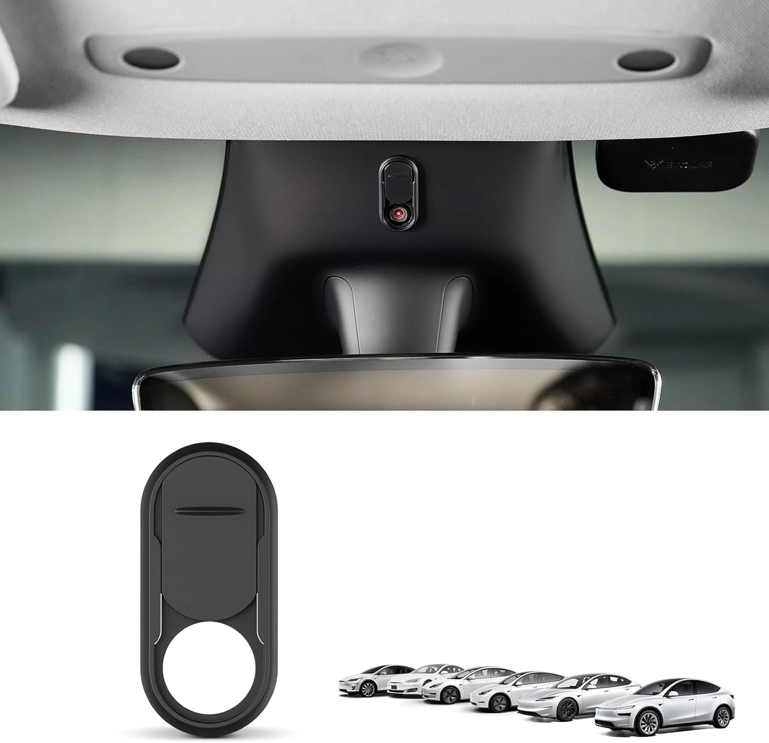 Camera Cover Slide for Tesla Model Y 3 Interior Cabin review