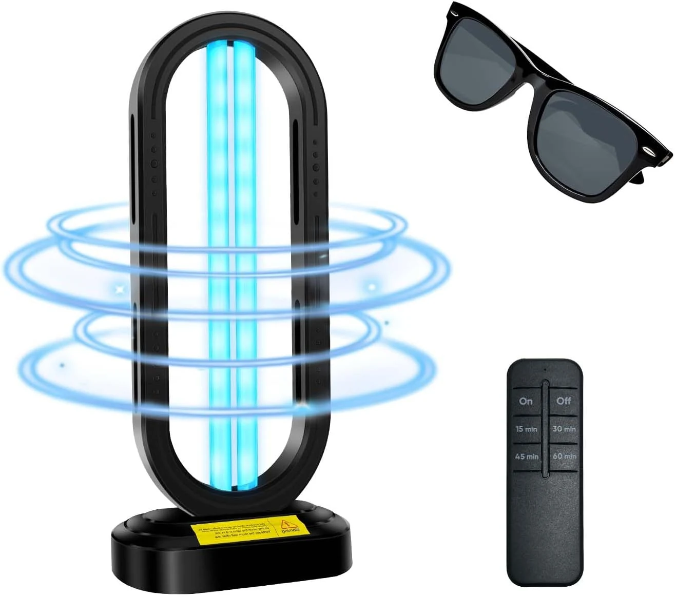 Feefir UV Light Sanitizer,UVC Home Disinfection Device,Portable UV Lamp