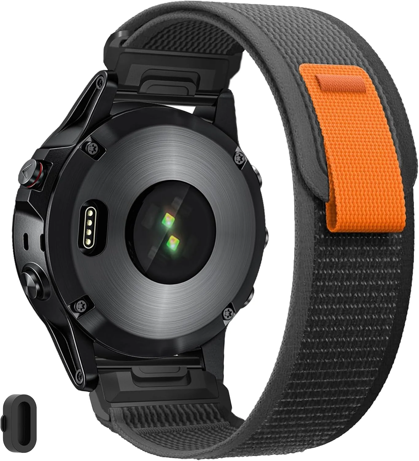 Sports-Band for Garmin Fenix 8 AMOLED-51mm/7X (26mm QuickFit) nylon loop wristband