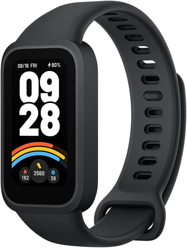 XIAOMI Smart Band 9 Active Global Version 1.47'' Display 18-Day Battery Life Modes All-Day Health and Fitness Monitoring 5ATM (Black)