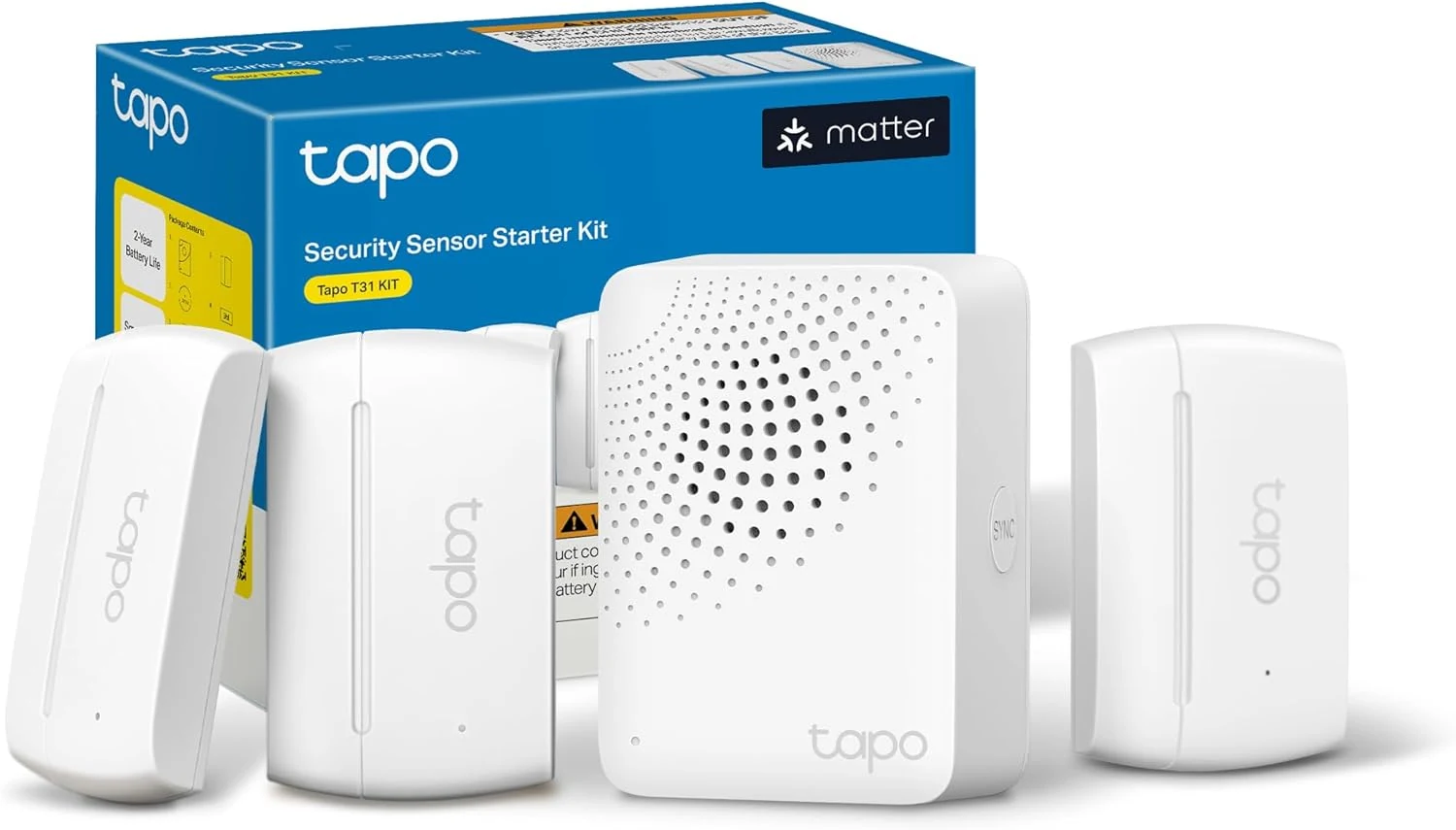 Tapo Door Sensor Starter KIT, Matter Compatible, 3X Smart Door review