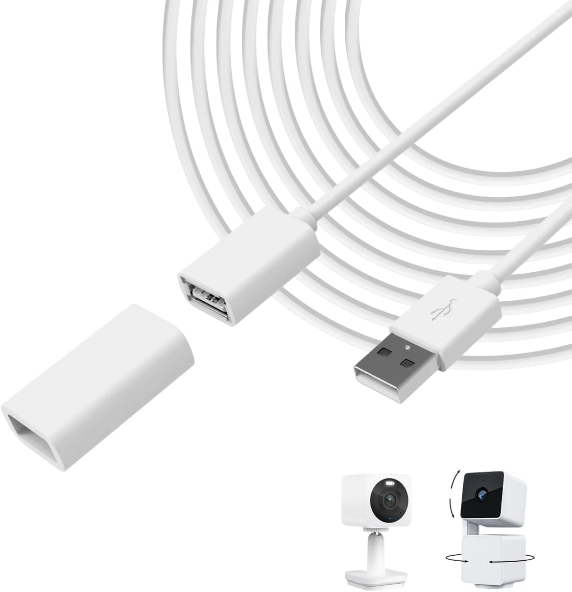 Wyze 20ft Outdoor Extension Cable for Wyze Cameras, IP67 Waterproof, review