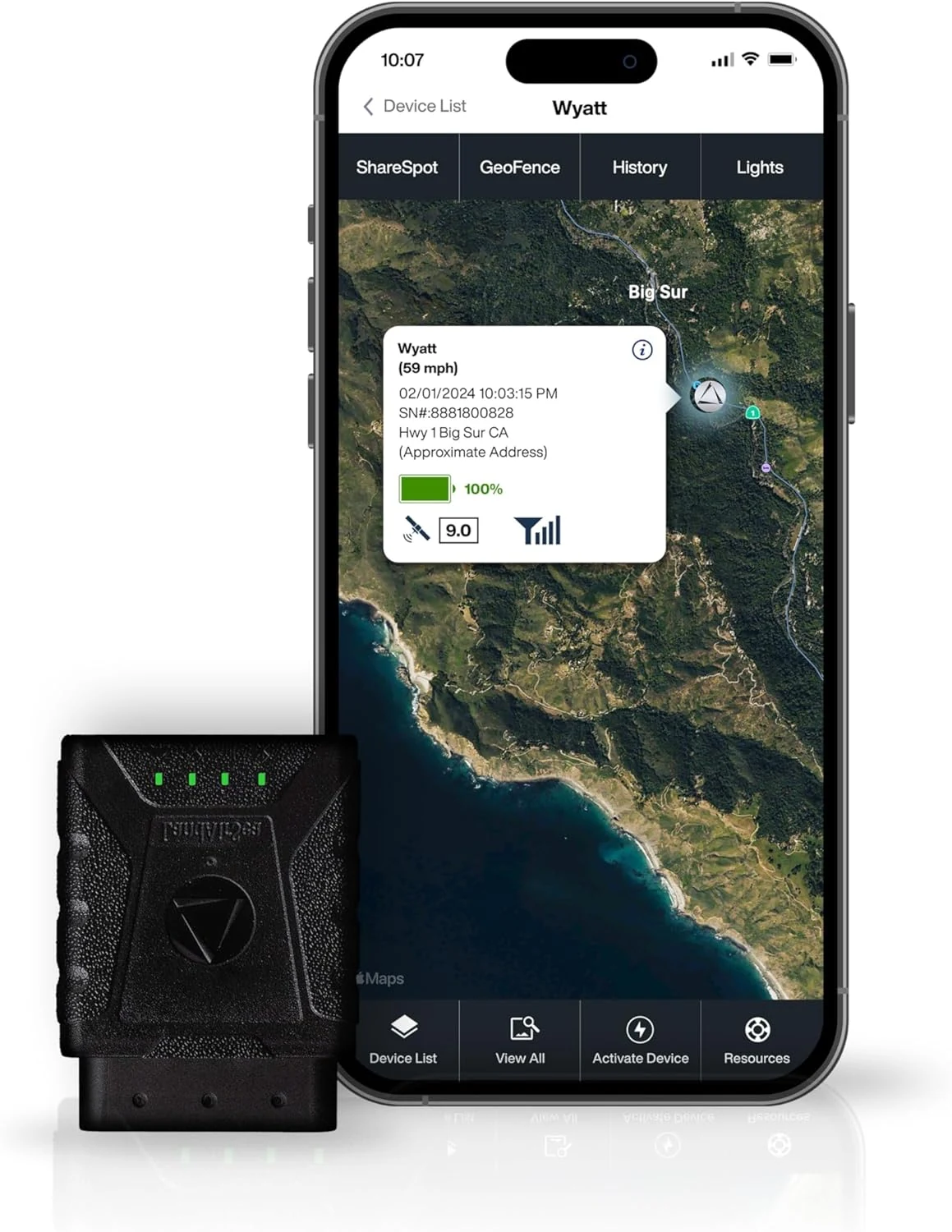 LandAirSea Sync GPS Tracker