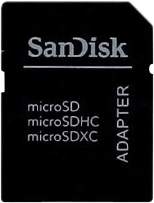 SanDisk MicroSD to SD Memory Card Adapter , Black