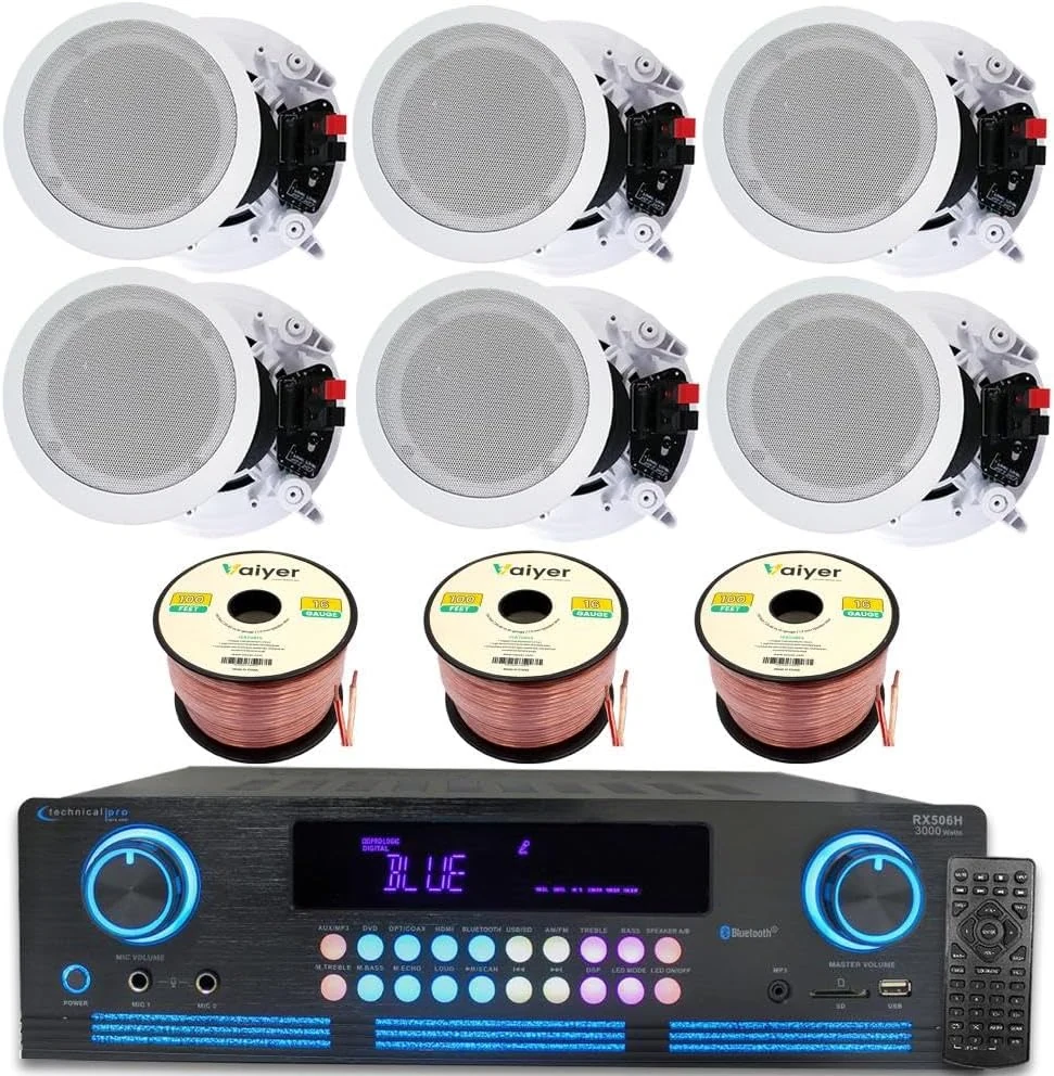 Technical Pro Home Theater Sound System Kit