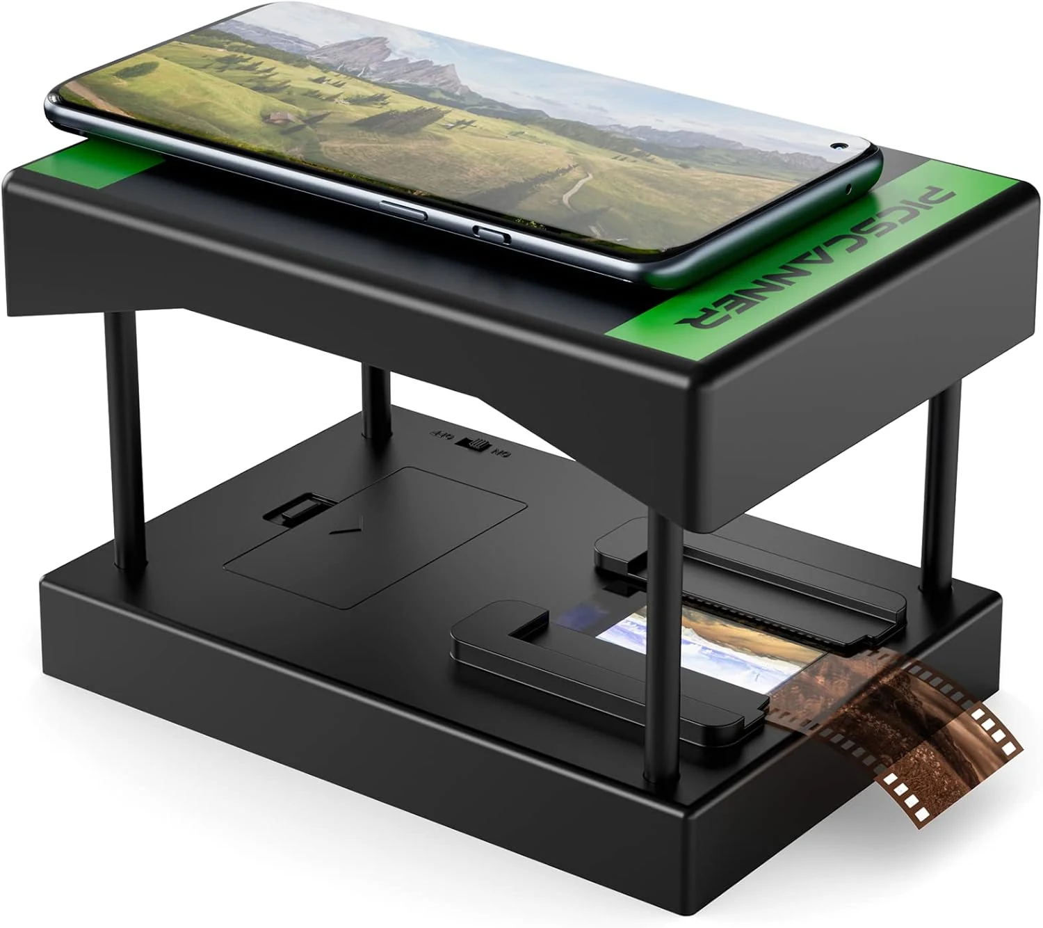 Rybozen Mobile Film and Slide Scanner, Lets You Scan and Play with Old 35mm Films & Slides Using Your Smartphone Camera