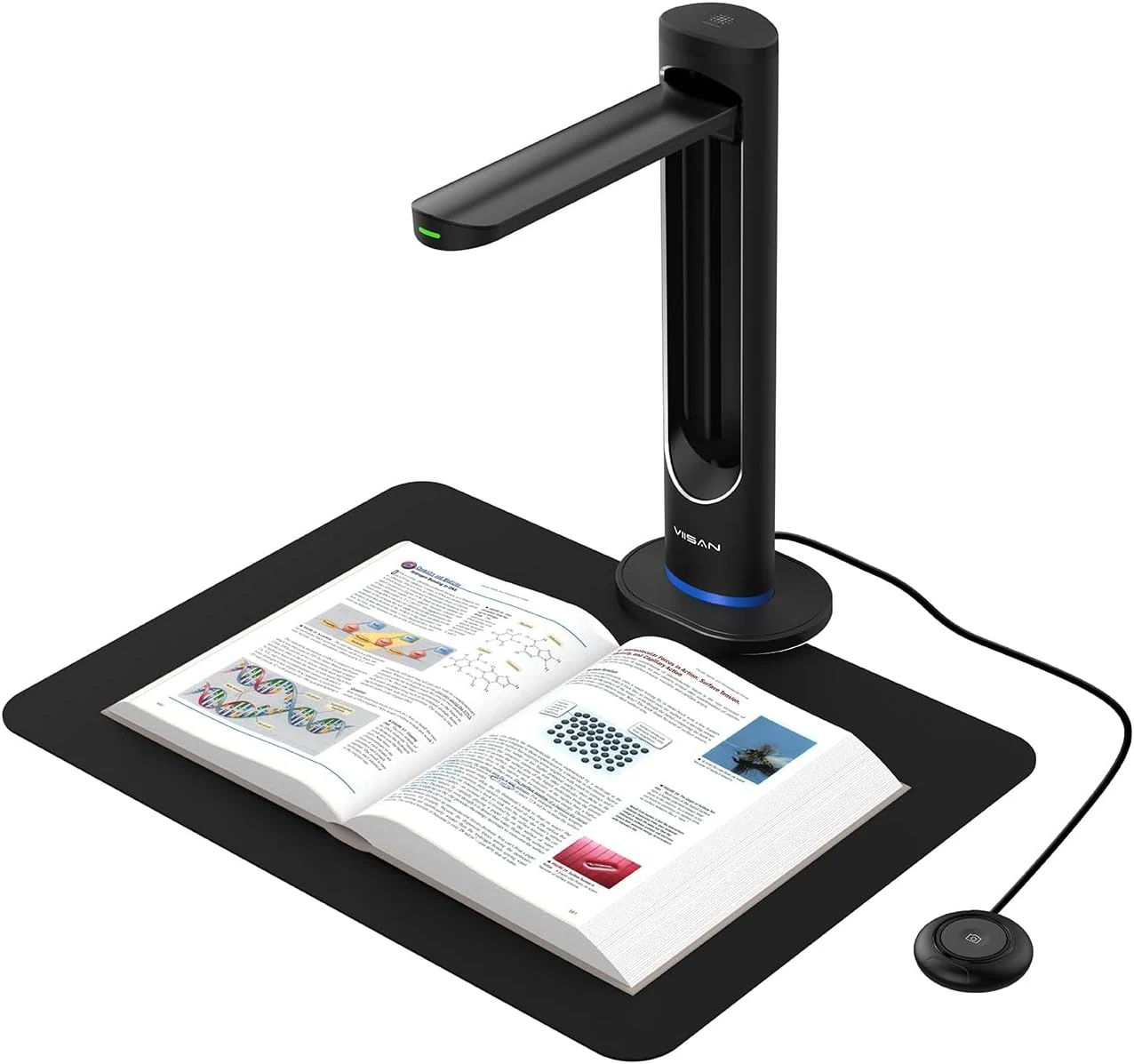 VIISAN K48 48MP Book Scanner & Document Camera, AI-Powered USB review