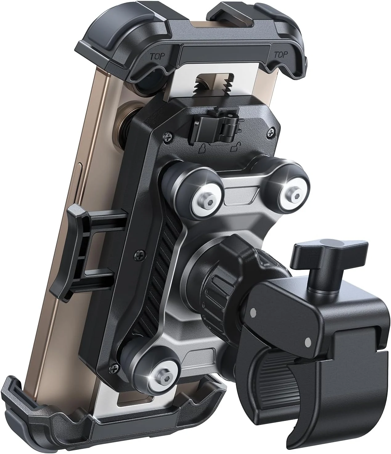 JOYROOM Motorcycle Phone Mount Holder - Dual Vibration Dampener (JR-498)