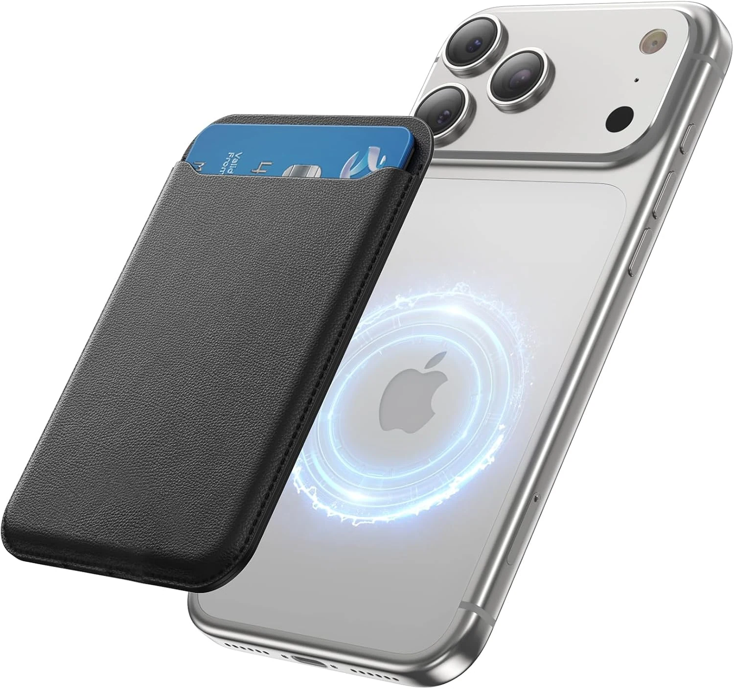 for MagSafe Wallet, 3 Card Holder, Magnetic Slim Phone Wallet for iPhone 17/16/15/14/13/12 Pro Max Plus Air Series