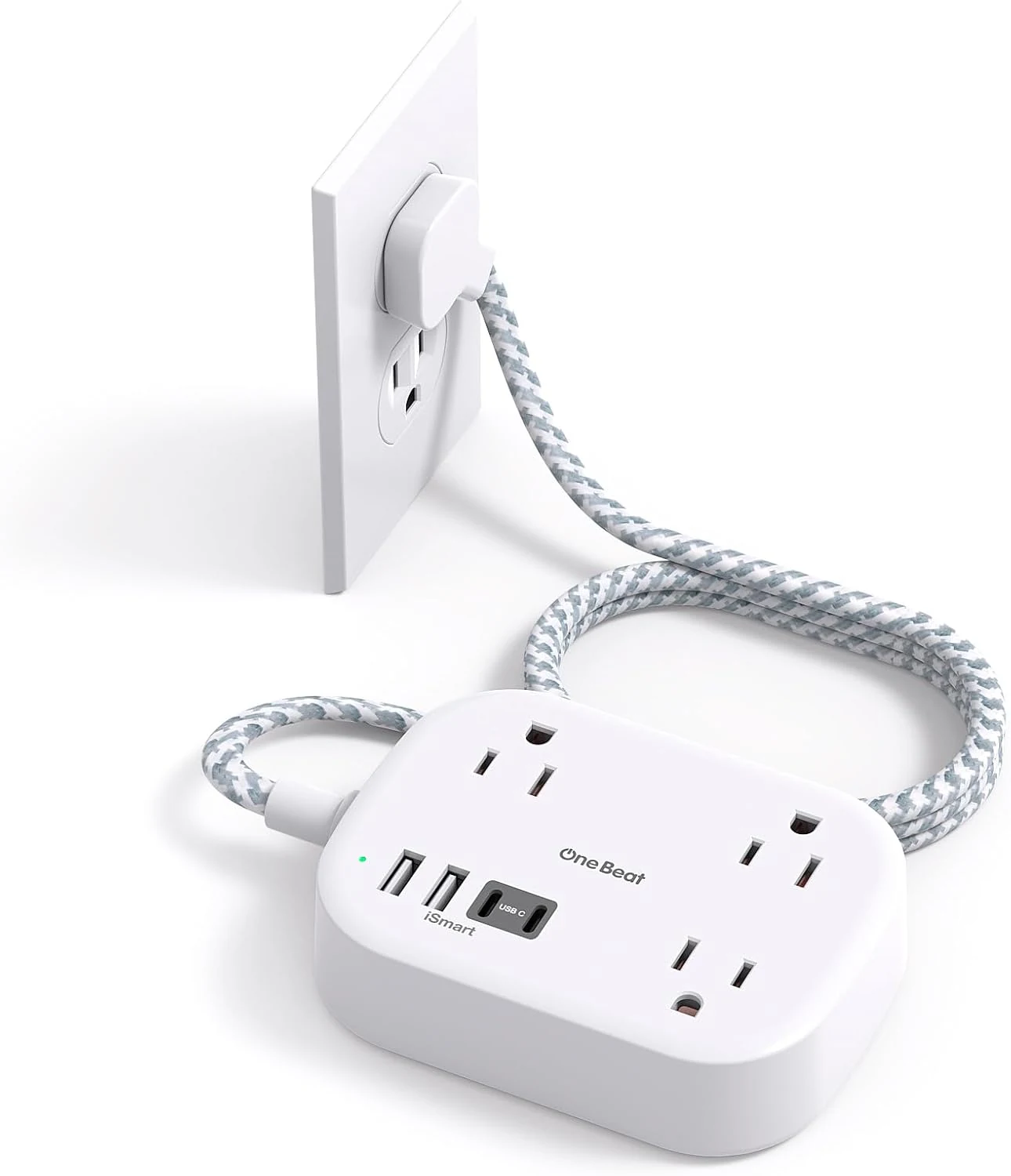 Cruise Essentials 2026 One Beat Travel Power Strip with USB-C