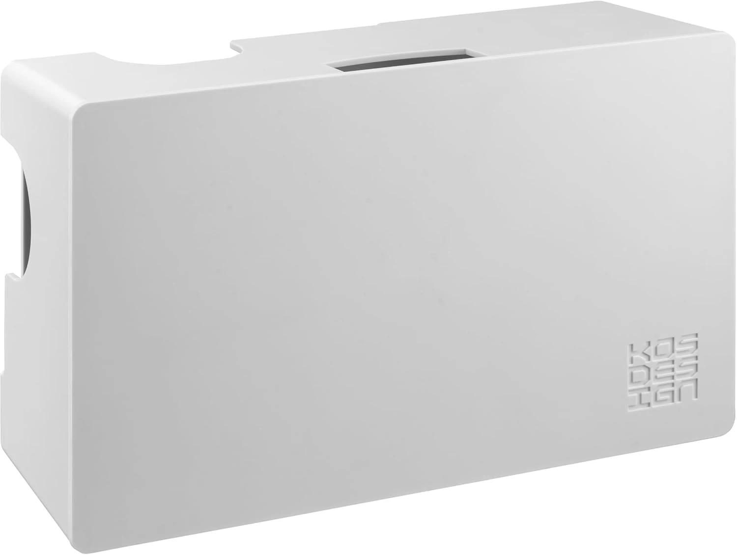 Kos Design cable management box with included mounting hardware (ABS cord organizer)