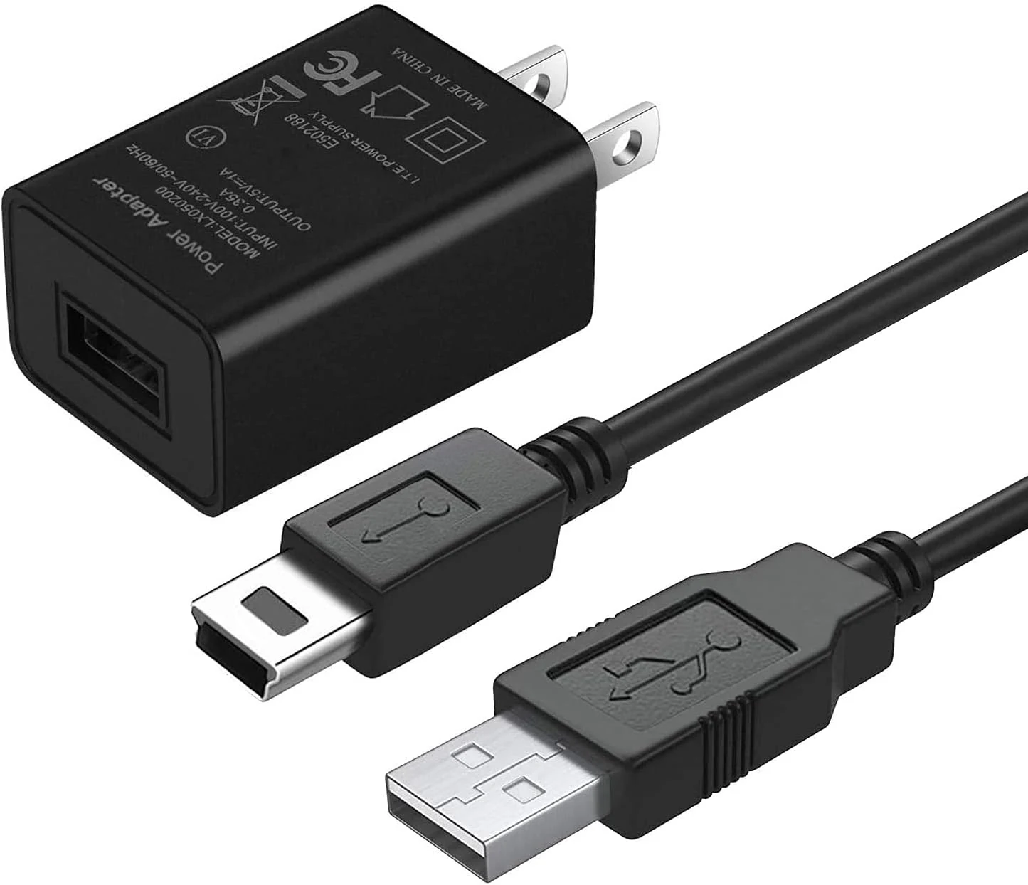 Strivy Charger for Texas Instruments TI-84 Plus CE Graphing Calculator, 5Ft Data Cable